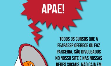 Golpistas utilizam nome da FEAPAES/SP para vender cursos por telefone