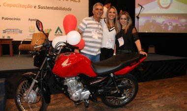 APAE de Itariri conquista moto no Congresso Estadual