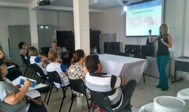 Presidente da FEAPAES/SP na APAE de Amparo