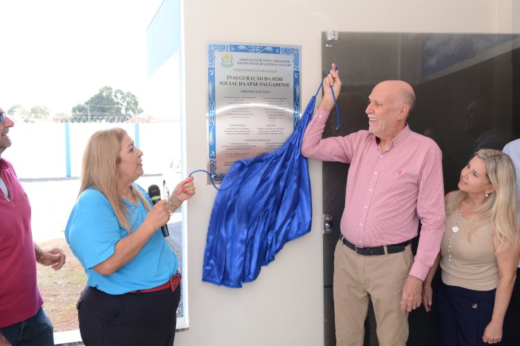 APAE de General Salgado inaugura a nova sede social.