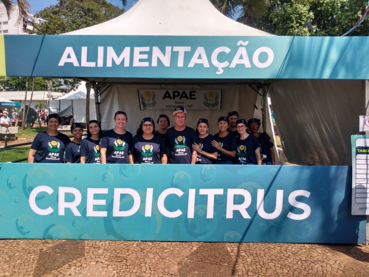 APAE de Novo Horizonte participa de evento com seus doces finos