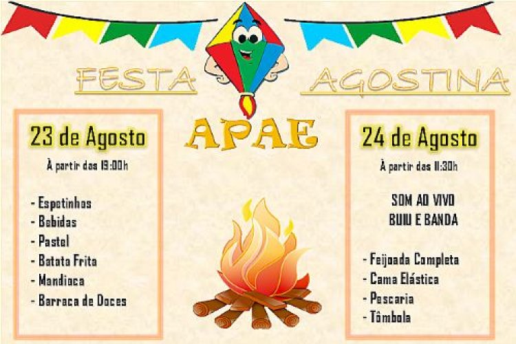 APAE de Brotas organiza Festa Agostina