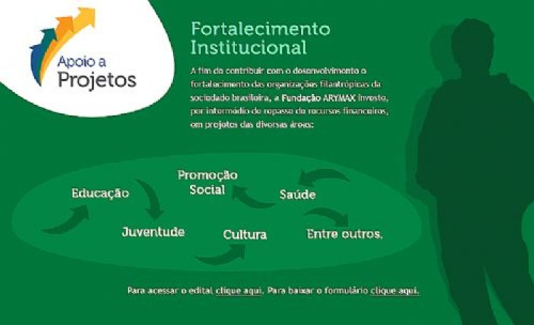 Fundação ARYMAX está com inscrições abertas para projetos sociais