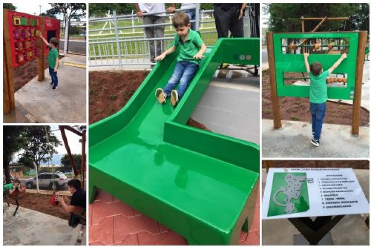 Araraquara inaugura parque acessível