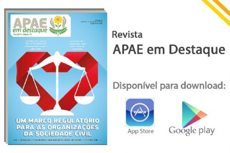 Revista APAE em Destaque está disponível para download