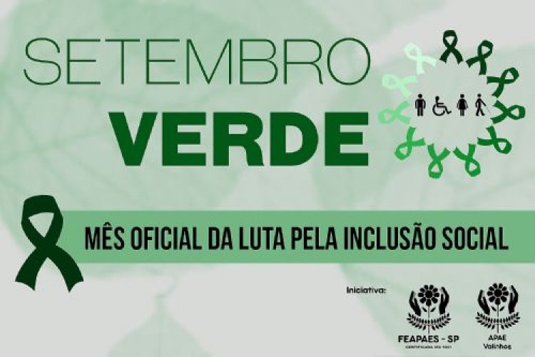 Lançamento Oficial do Setembro Verde será no próximo dia 03