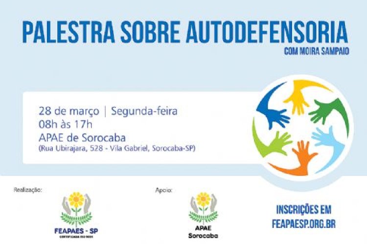 FEAPAES-SP promove palestra sobre Autodefensoria na APAE de Sorocaba