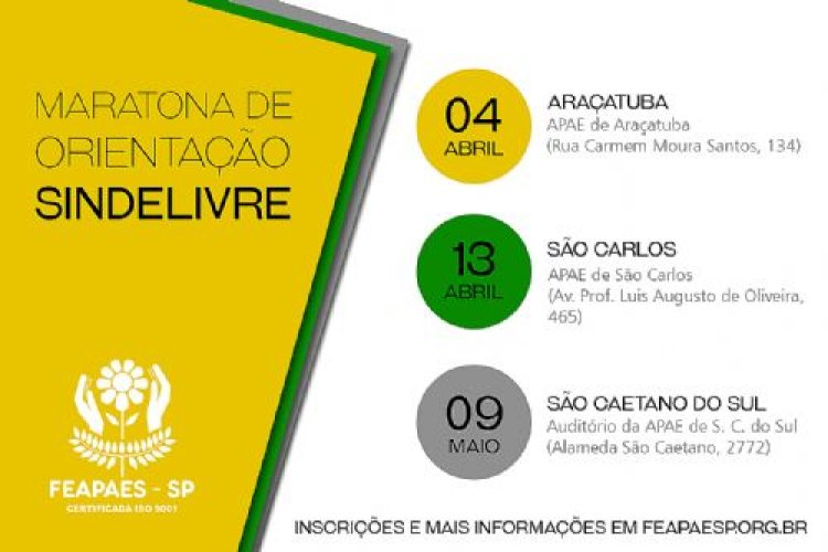 FEAPAES-SP adia orientações com o Sindelivre