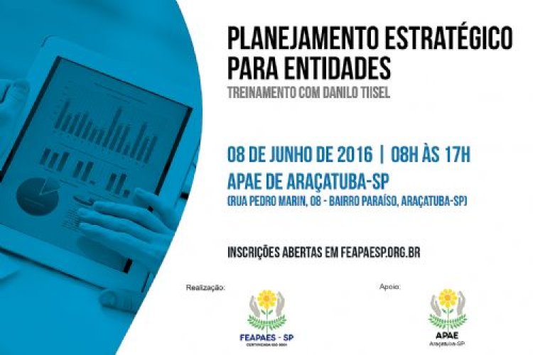 Araçatuba sediará curso de Planejamento Estratégico no próximo dia 8