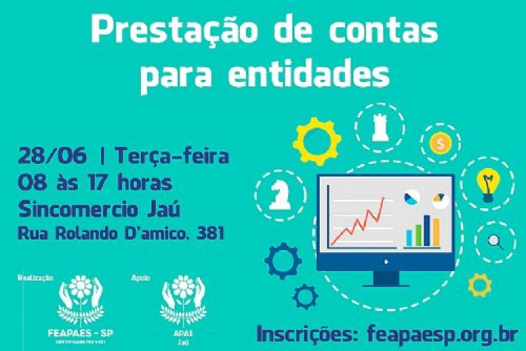 Jaú recebe treinamento sobre prestação de contas no próximo dia 28