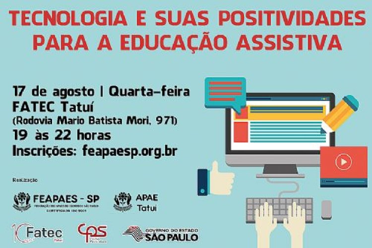 Tatuí sedia palestra sobre tecnologia e educação assistiva