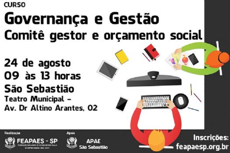 São Sebastião recebe palestra sobre governança na próxima semana