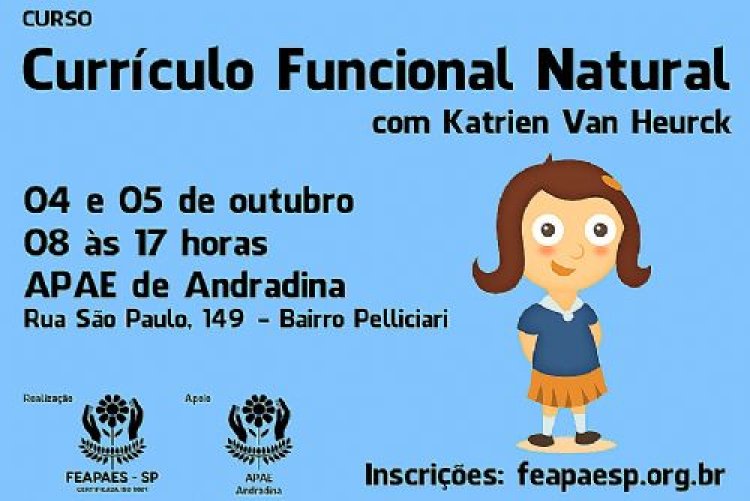 APAE de Andradina recebe curso de Currículo Funcional em outubro