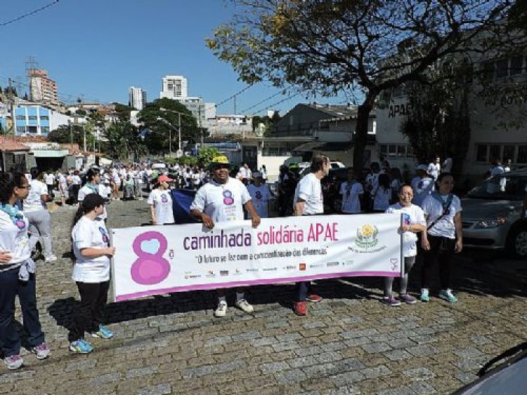 APAE de Mogi das Cruzes reúne cerca de 800 pessoas na 8ª Caminhada Solidária