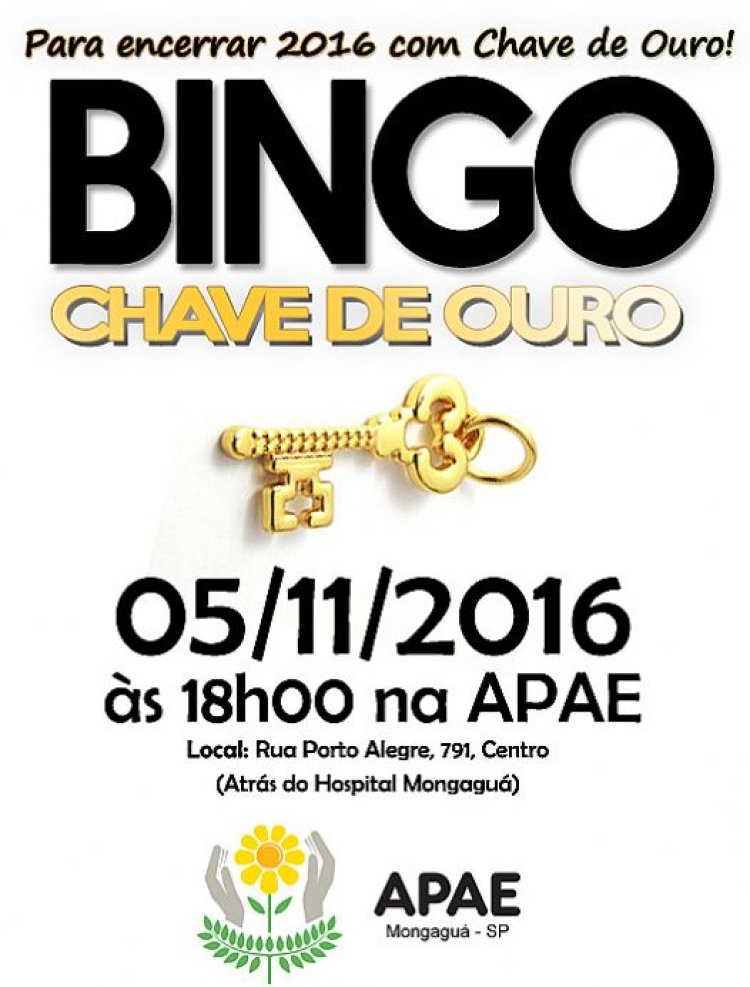 Mongaguá fará bingo beneficente para fechar o ano com chave de ouro