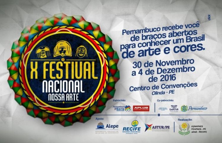 Festival Nacional Nossa Arte começa amanhã