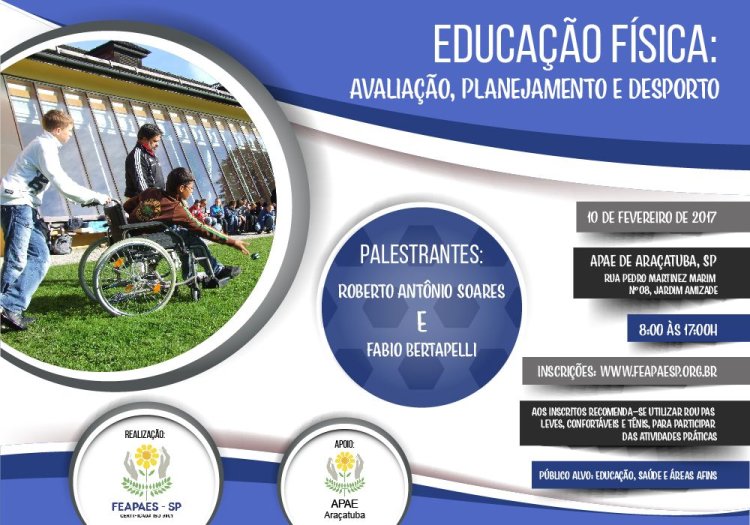 FEAPAES-SP promove curso Educação Física: Avaliação, Planejamento e Desporto