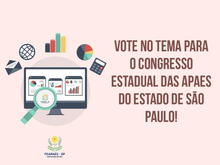 Vote no tema para o Congresso Estadual das APAES 2017