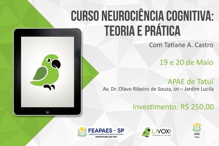 Livox realiza curso sobre Neurociência Cognitiva em Tatuí