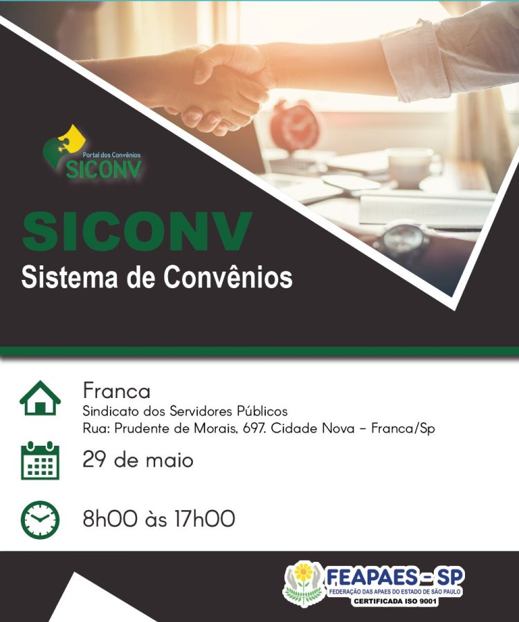 Franca recebe curso de SICONV