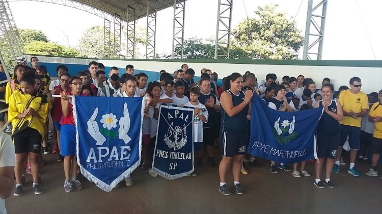 APAE de Martinópolis sedia 4º Campeonato de Atletismo