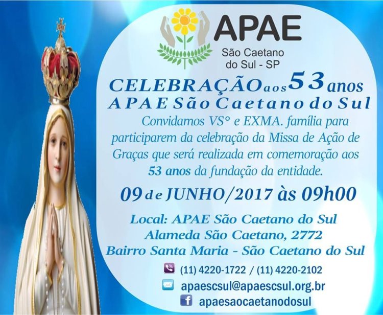 APAE de São Caetano do Sul completa 53 anos