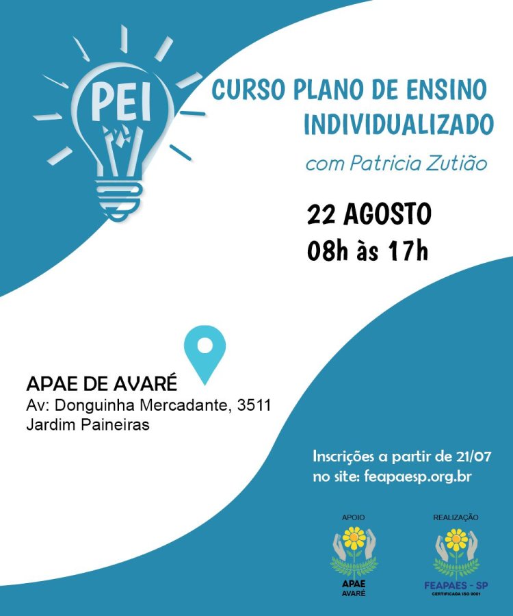 Avaré recebe curso sobre Plano de Ensino Individualizado