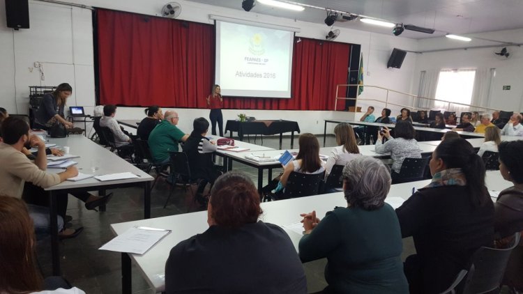 PRESIDENTE DA FEAPAES/SP VISITA APAE DE BAURU