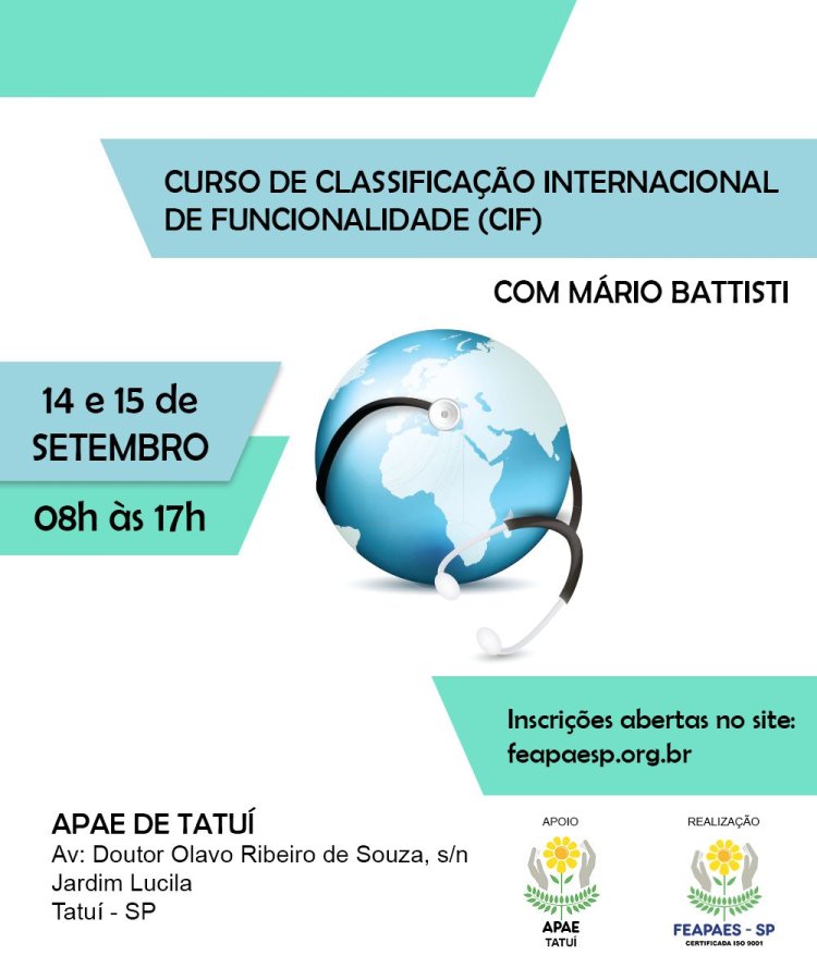 APAE de Tatuí recebe curso sobre Classificação Internacional de Funcionalidade