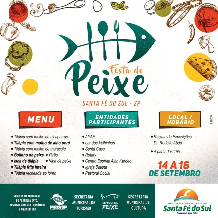 APAE de Santa Fé do Sul participa da Festa do Peixe