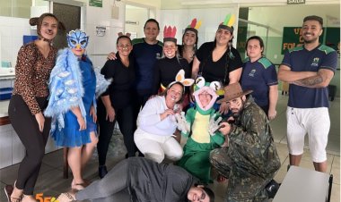 Encerramento das atividades do folclore na APAE de Guaratinguetá