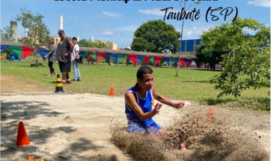 A APAE de Guaratinguetá participa das paraolimpíadas na Escola Municipal Madre Cecília em Taubaté-SP