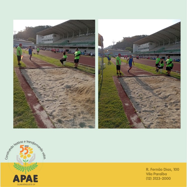 APAE Guaratinguetá  presente na OLIMPEDE - Olimpíada Nacional da Pessoa com Deficiência