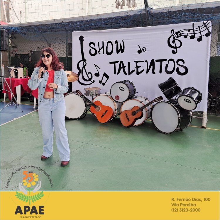 APAE de Guaratinguetá realiza show de talentos