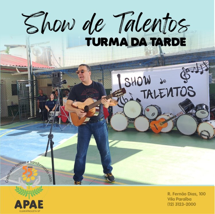 APAE de Guaratinguetá realiza show de talentos