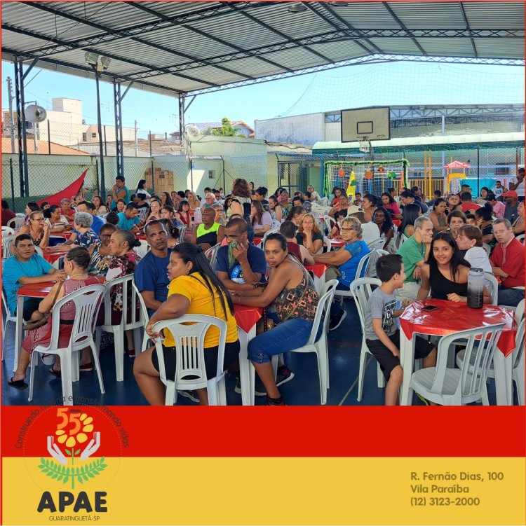 Festa da Família e encerramento do ano letivo de 2023 na APAE de Guaratinguetá