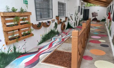 Implementação do jardim sensorial na APAE de Francisco Morato