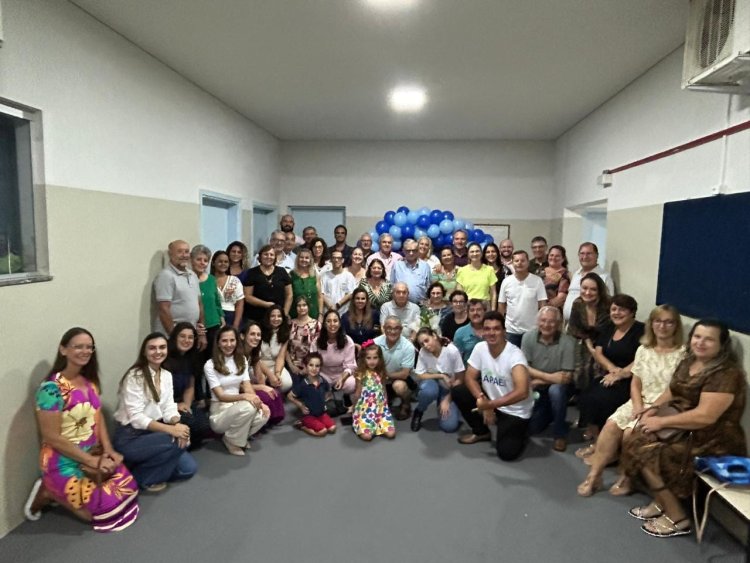 APAE de Itápolis inaugura sala da educação infantil TEA 2024