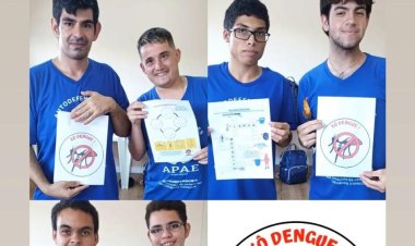 APAE-Angatuba alerta - Dengue é coisa séria