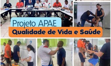 Projeto APAE qualidade de vida e saúde  APAE de Guaratinguetá