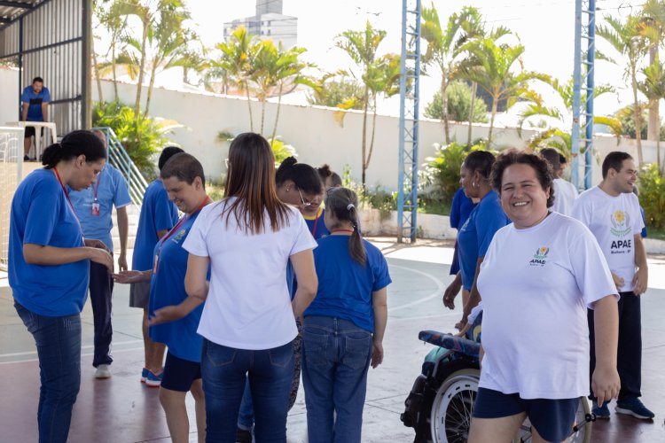 Dia Mundial de Conscientização do Autismo marcado pela integração entre APAE Iperó e APAE Boituva