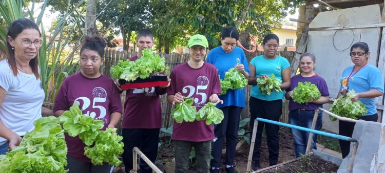 Projeto Semear na APAE de Iperó