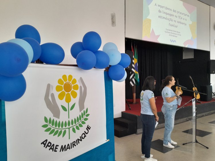 1º Workshop APAE Mairinque - sobre Autismo: promovendo conscientização e inclusão