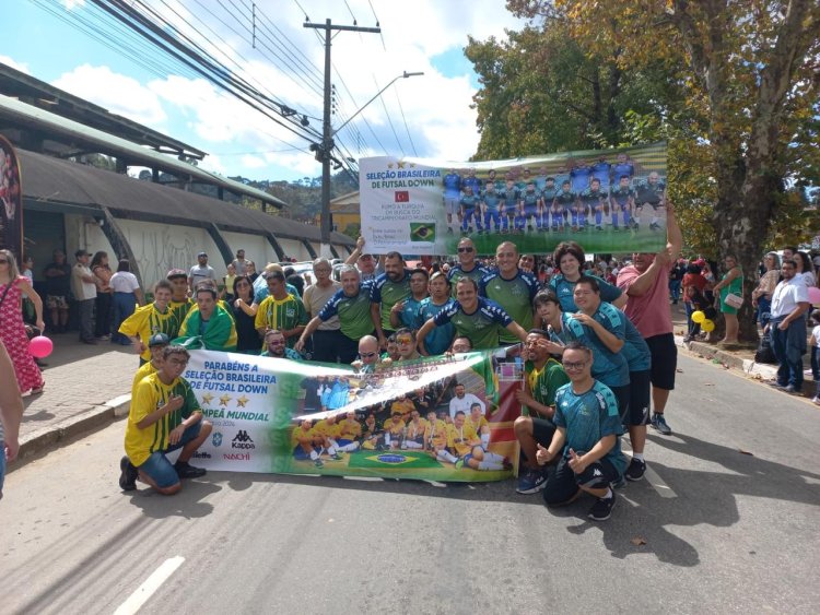 APAE de Campos do Jordão parceira da Seleção Brasileira de Futsal Down