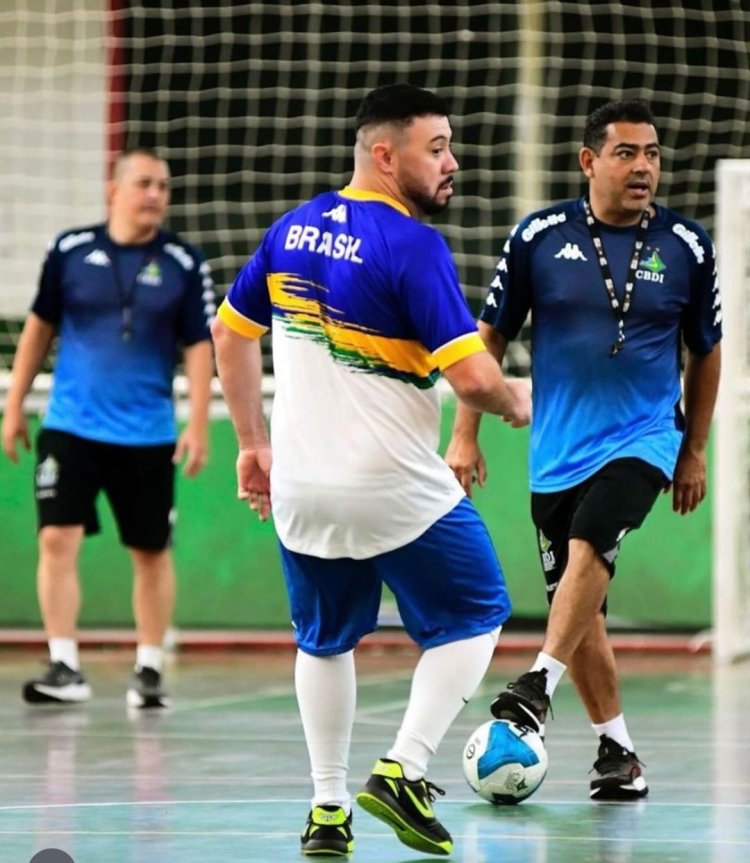 APAE de Campos do Jordão parceira da Seleção Brasileira de Futsal Down