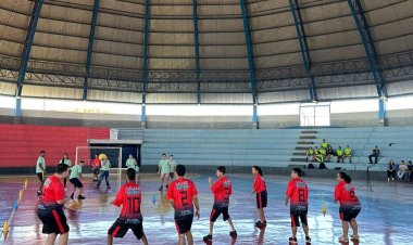 Alunos da APAE Palmares Paulista no 2º Torneio de Bola Queimada do Conselho Águas Termais