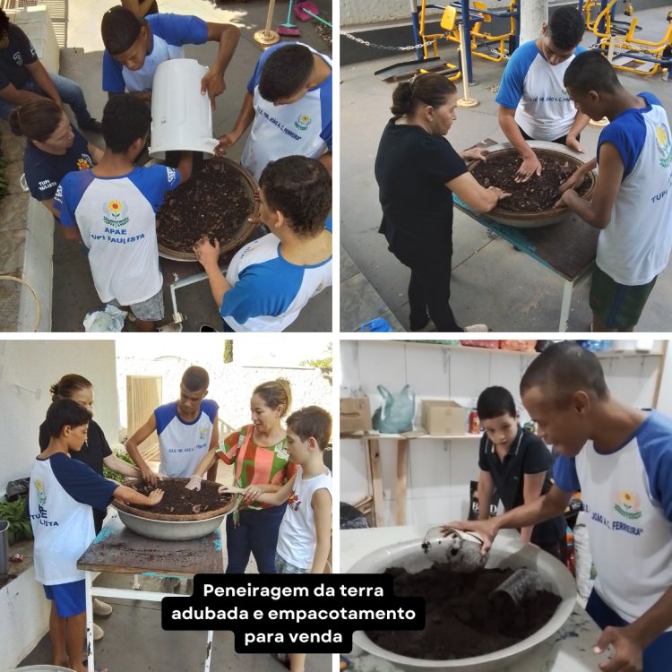 Dia Mundial do Meio Ambiente na APAE de Tupi Paulista