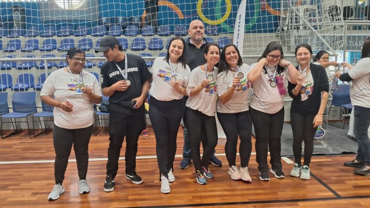 1º encontro desportivo da APAE de Guararema