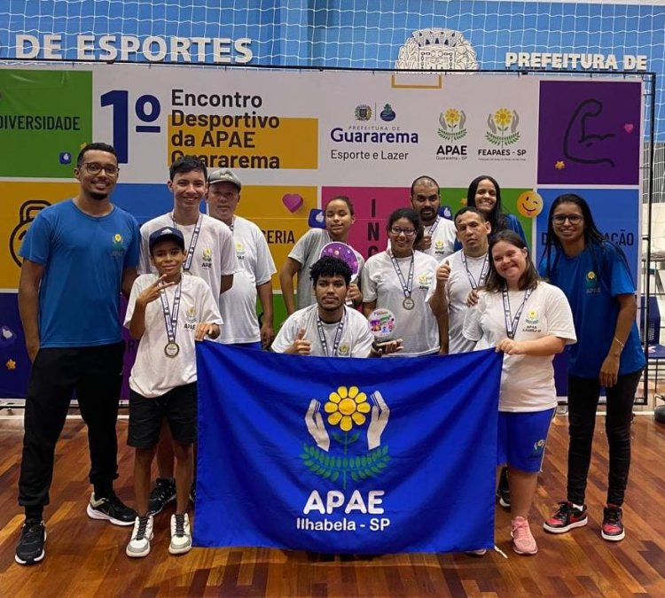 1º encontro desportivo da APAE de Guararema