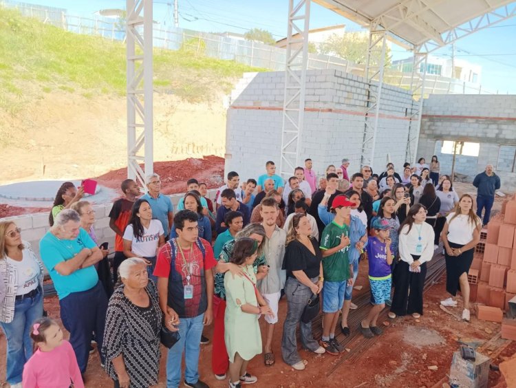 Vistoria a Nova Sede da APAE de Biritiba Mirim